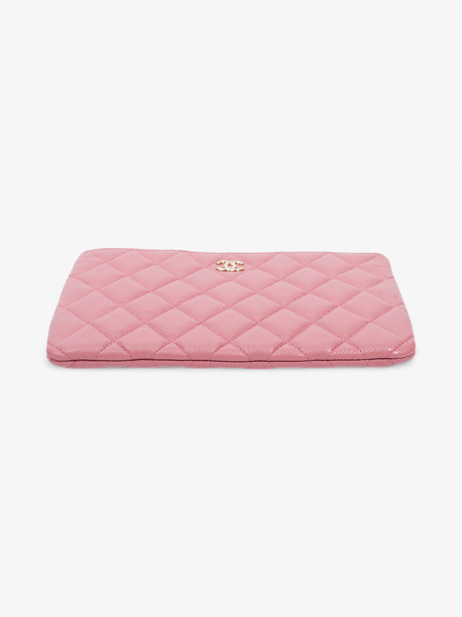 Chanel Coin and Card Purse Pink Caviar Leather Image 4