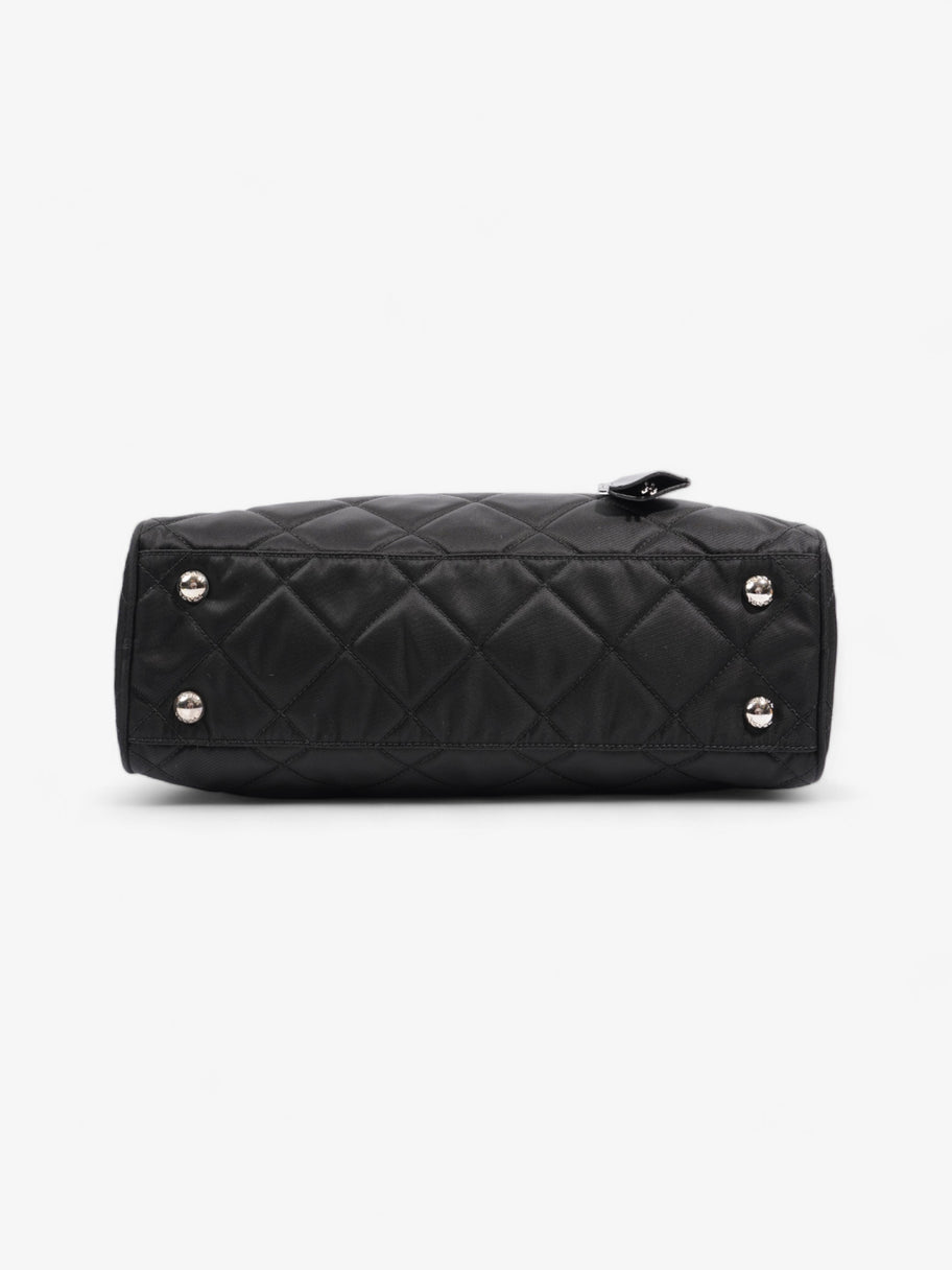 Prada Quilted Tote Black Re Nylon Image 7