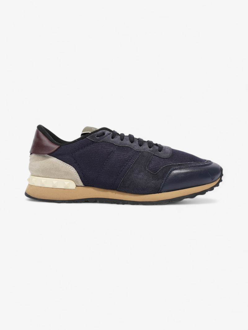  Valentino Rockrunner Navy Mesh EU 43 UK 9