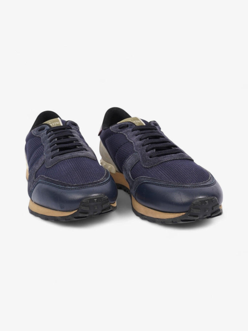  Valentino Rockrunner Navy Mesh EU 43 UK 9