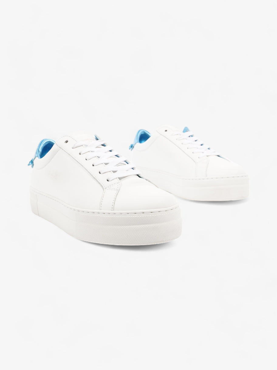 Givenchy Urban Street White / Blue Tab Leather EU 38 UK 5 Image 2