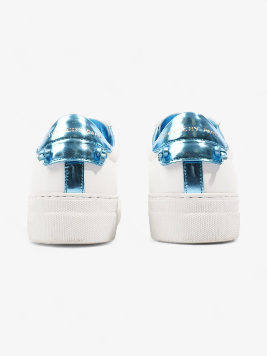 Givenchy Urban Street White / Blue Tab Leather EU 38 UK 5 Image 6