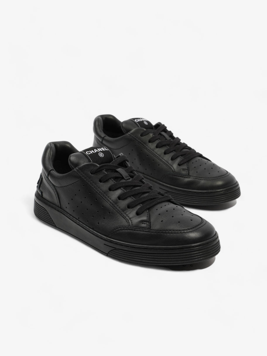 Low Top Sneaker Black Leather EU 43 UK 9 Image 2