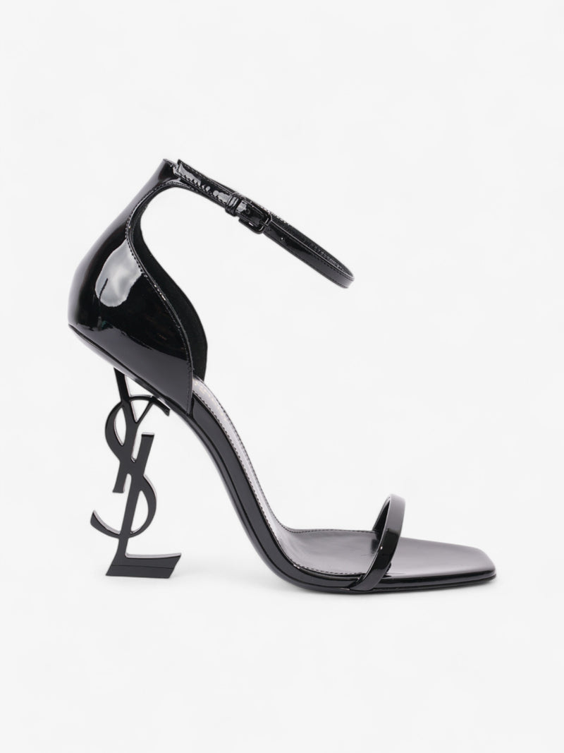  Saint Laurent Opyum 110mm Black Patent Leather EU 38 UK 5