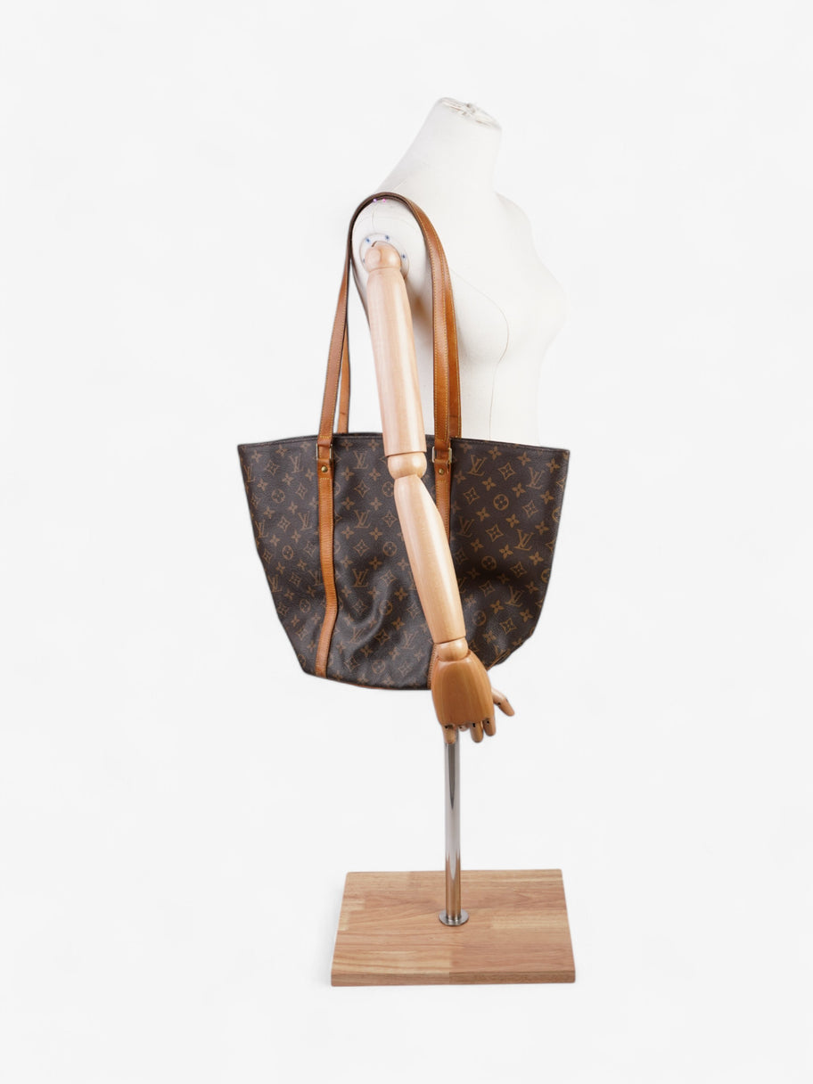 Louis Vuitton Sac Shopping Bag Monogram Coated Canvas Image 2