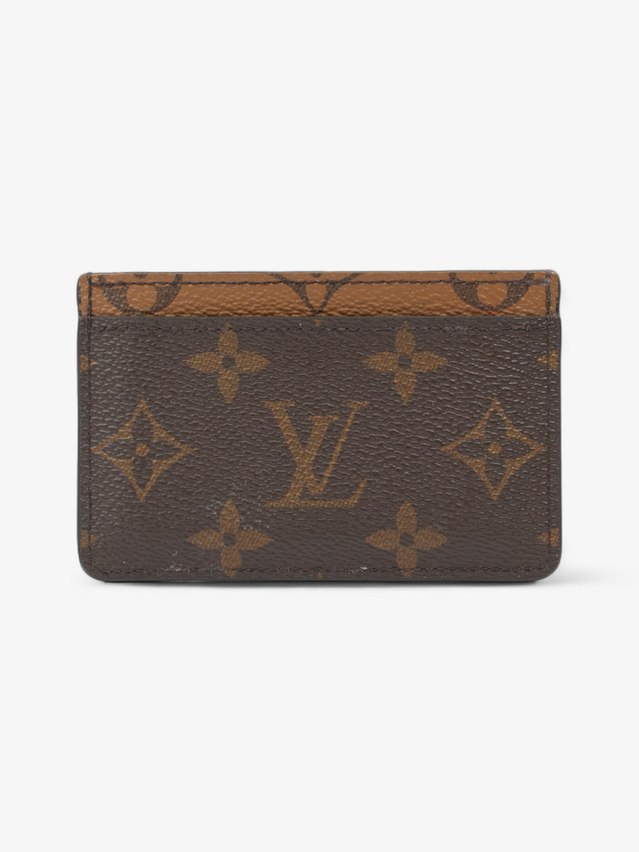 Louis Vuitton Card Holder Reverse Monogram Coated Canvas Image 3