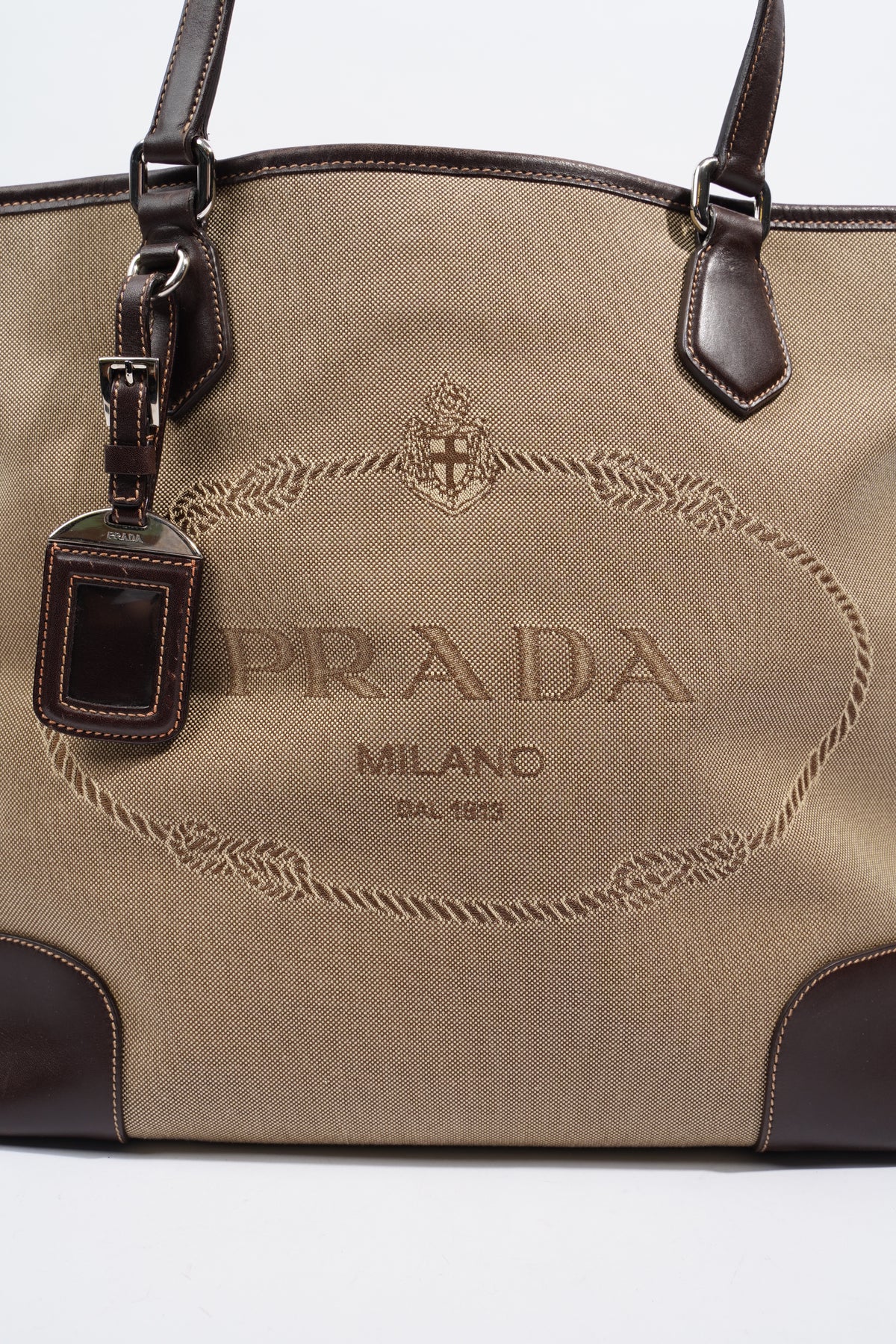 Prada 2024 logo jacquard