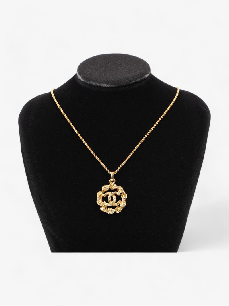  Coco Mark Necklace Gold Gold Plated 40.3cm