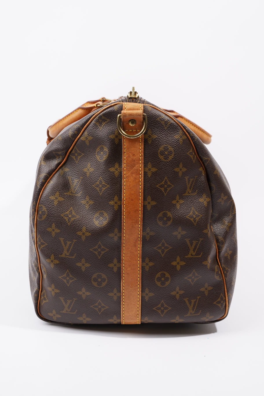 Keepall Bandouiliere Brown / Monogram Coated Canvas 55 Image 4