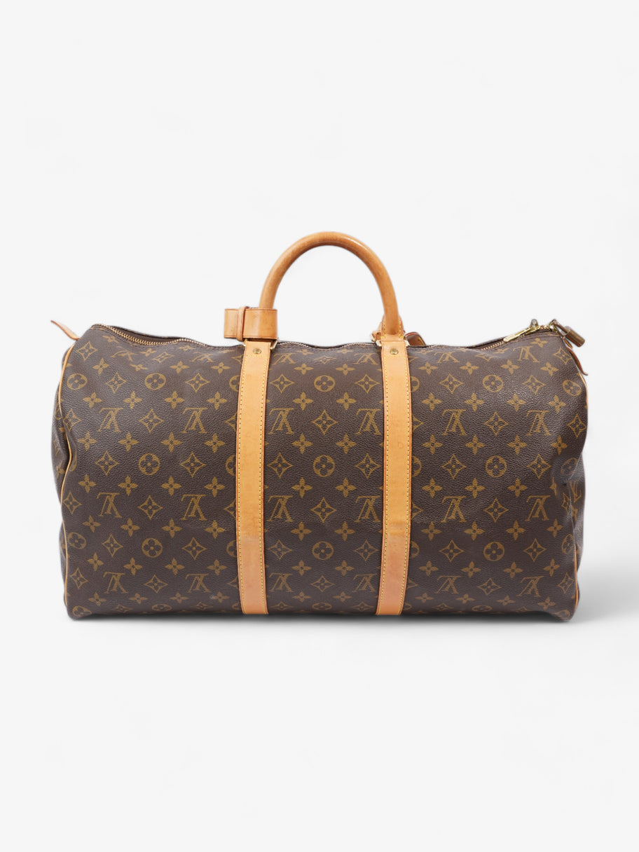 Keepall Brown / Monogram Coated Canvas 50 Image 5