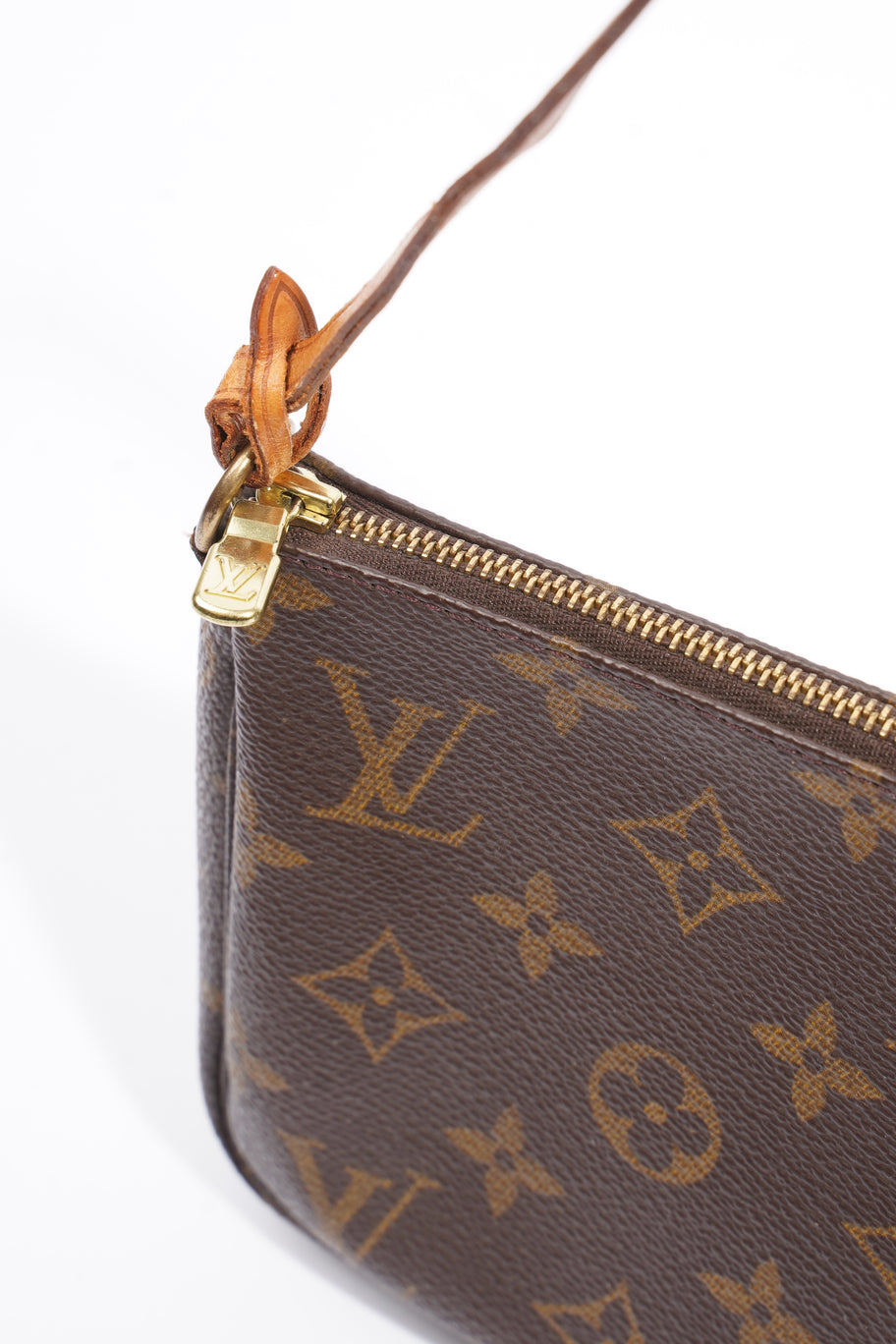 Pochette Accessoire Brown / Monogram Coated Canvas Image 14