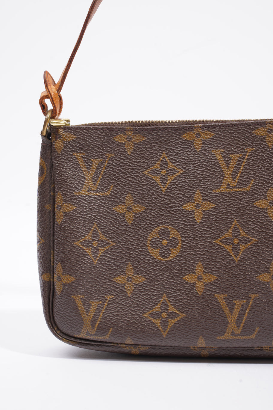 Pochette Accessoire Brown / Monogram Coated Canvas Image 3