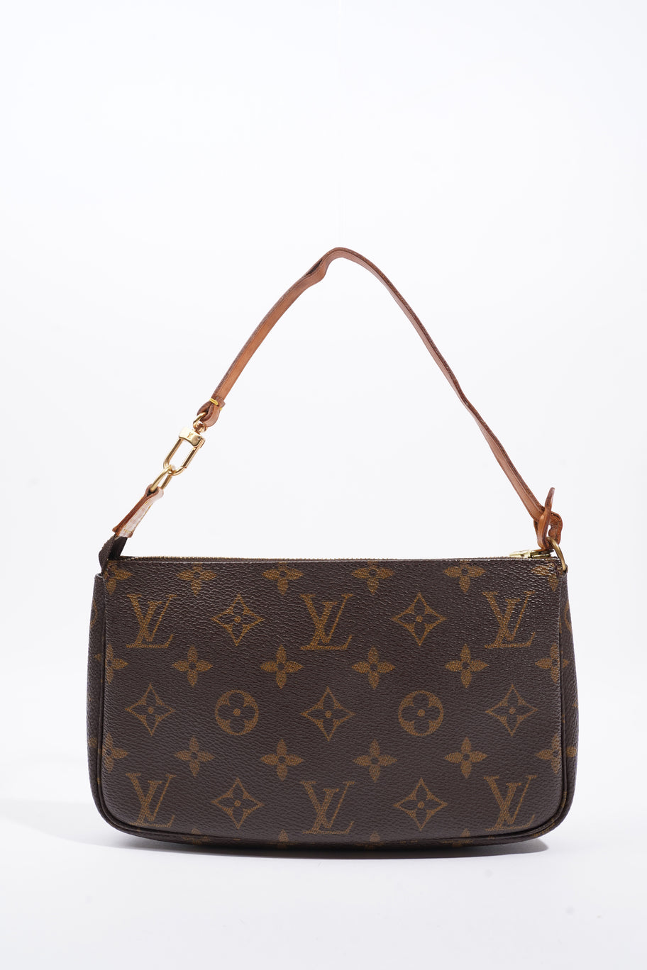 Pochette Accessoire Brown / Monogram Coated Canvas Image 5