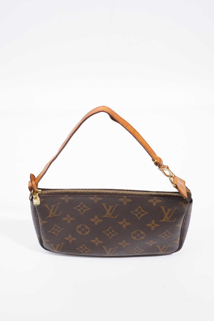 Pochette Accessoire Brown / Monogram Coated Canvas Image 8