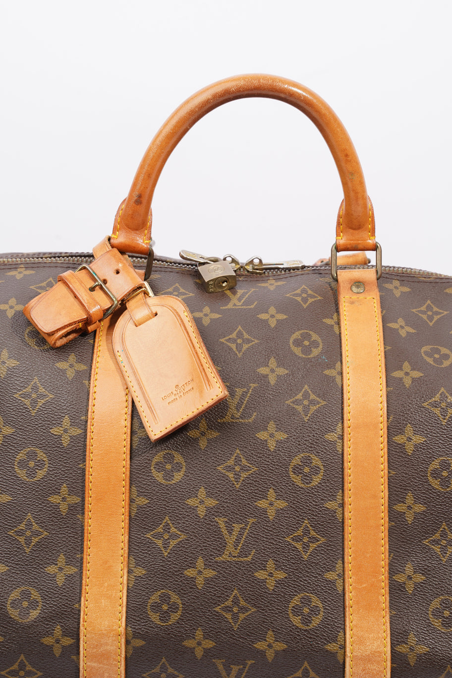 Keepall Brown / Monogram Coated Canvas 60 Image 2