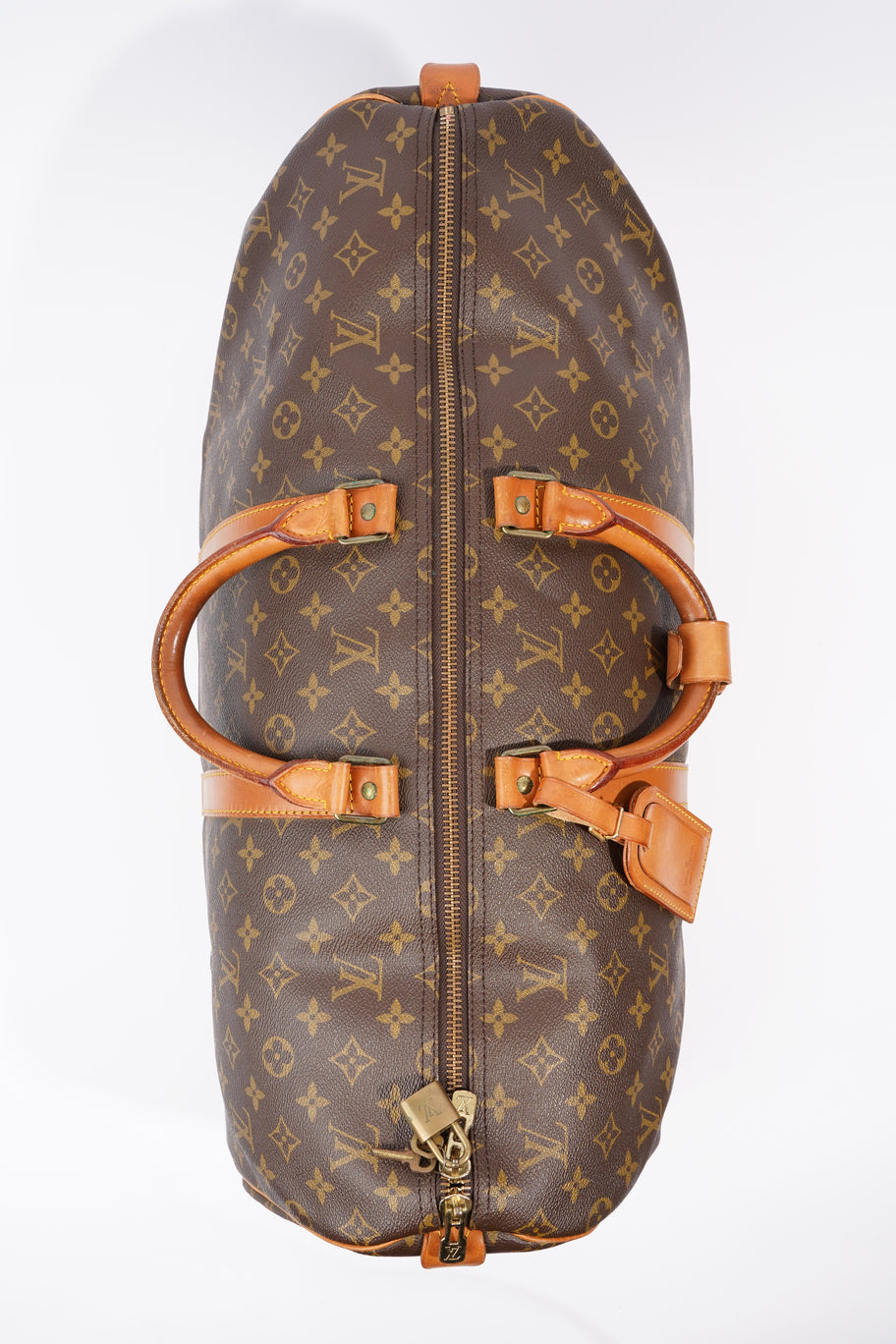 Keepall Brown / Monogram Coated Canvas 50 Image 8