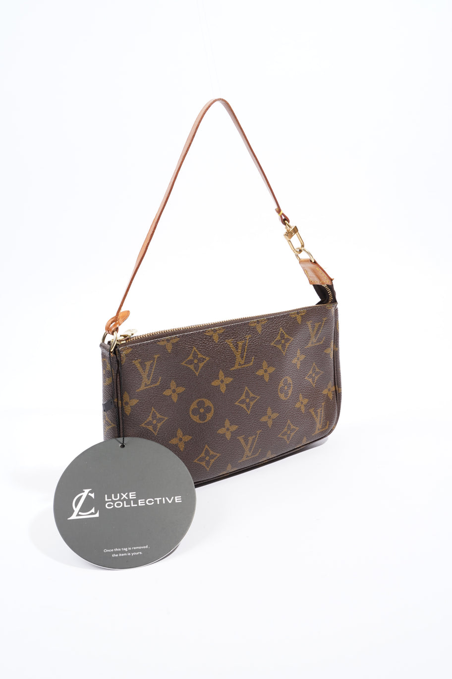 Louis Vuitton Pochette Accessoires Monogram Coated Canvas Image 8