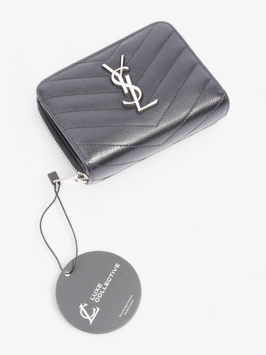 Saint Laurent Compact Wallet Black Leather Image 10