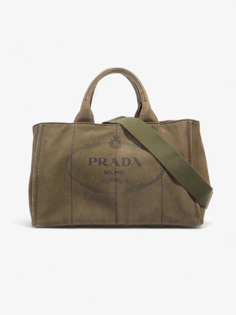  Canapa 2 Way Tote Khaki Canvas