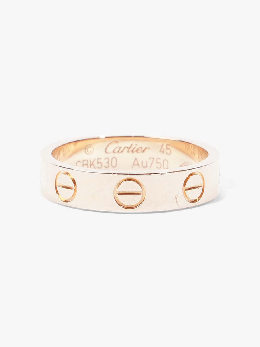 Cartier LOVE Wedding Band 18ct Gold Rose Gold 45 Image 1