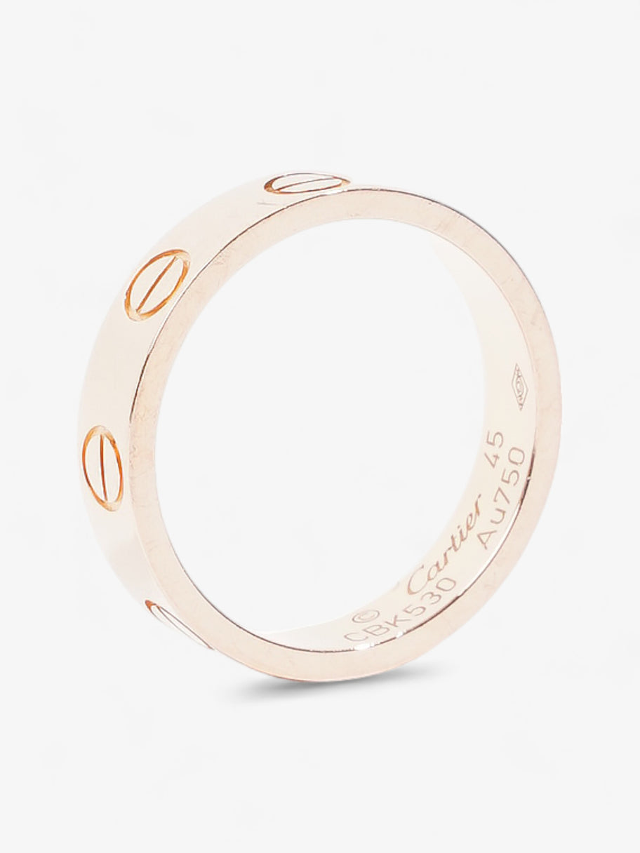 Cartier love band rose gold best sale