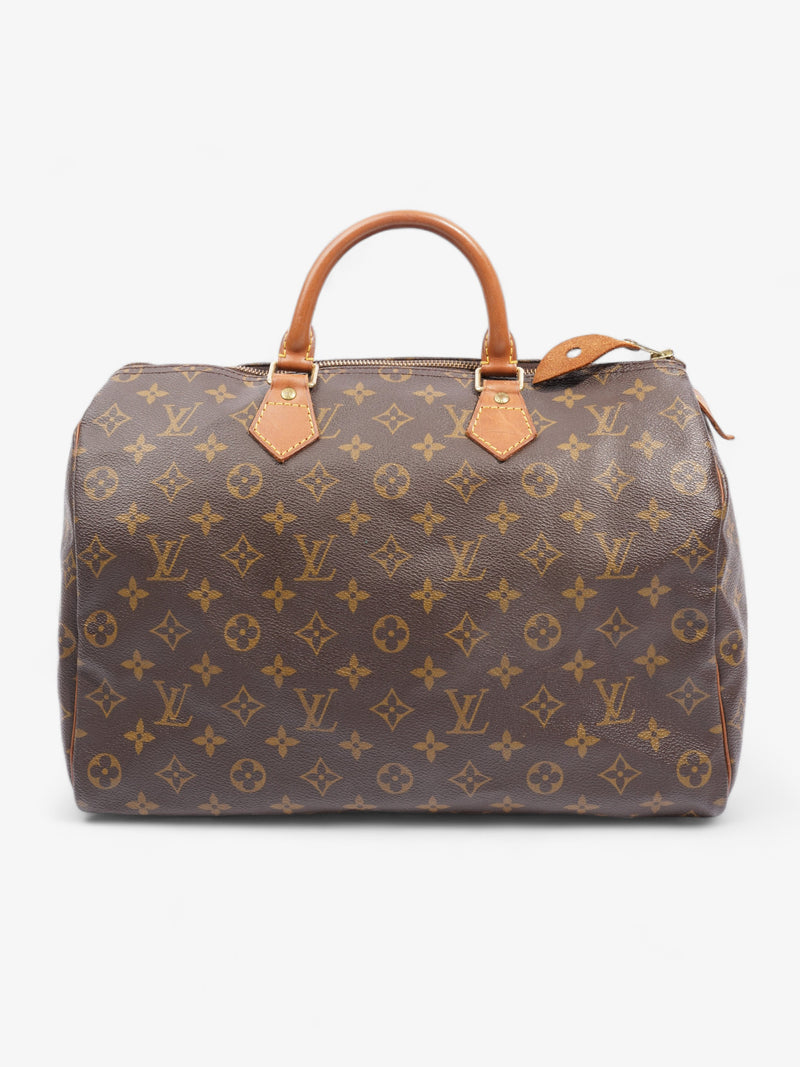  Speedy Monogram Coated Canvas 35