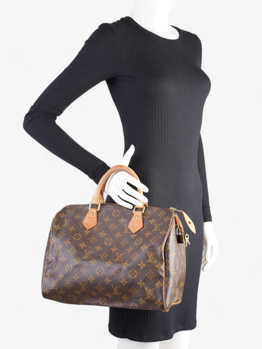 Louis Vuitton Speedy Monogram Coated Canvas 30 Image 2