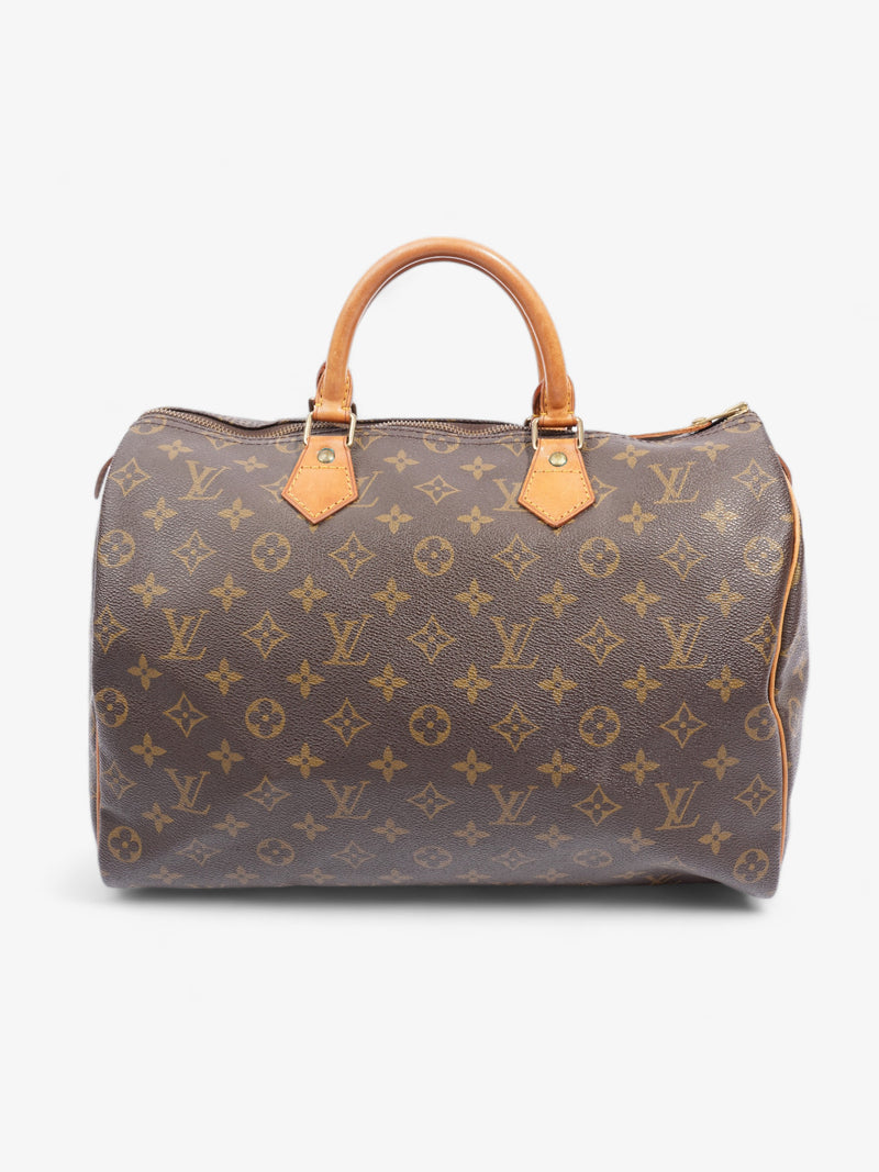  Speedy Monogram Coated Canvas 35