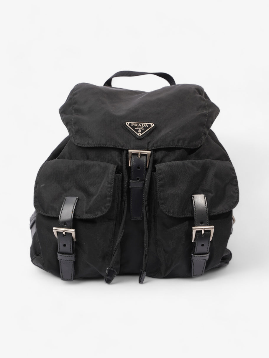 Tessuto Backpack Black Re Nylon Medium Image 1