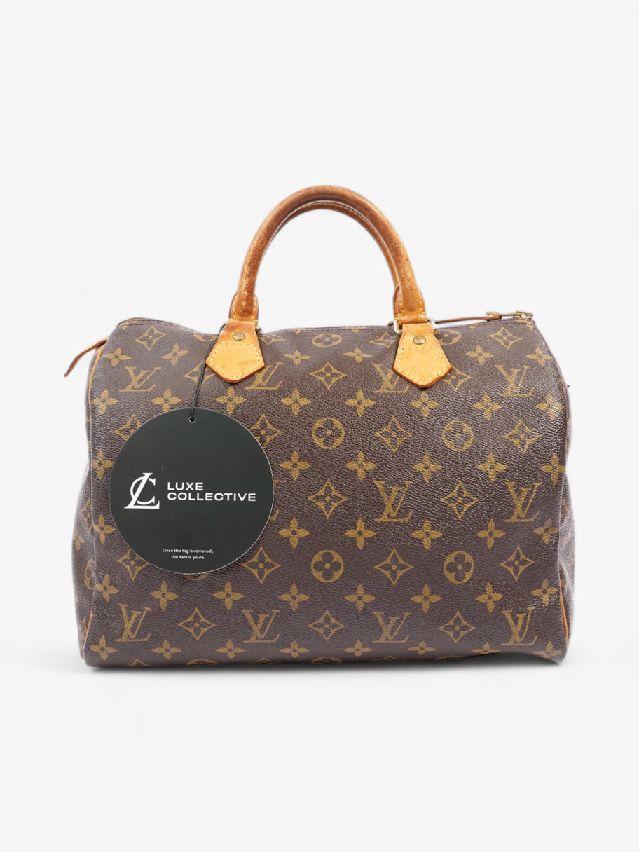 Louis Vuitton Speedy Monogram Coated Canvas 30 Image 8