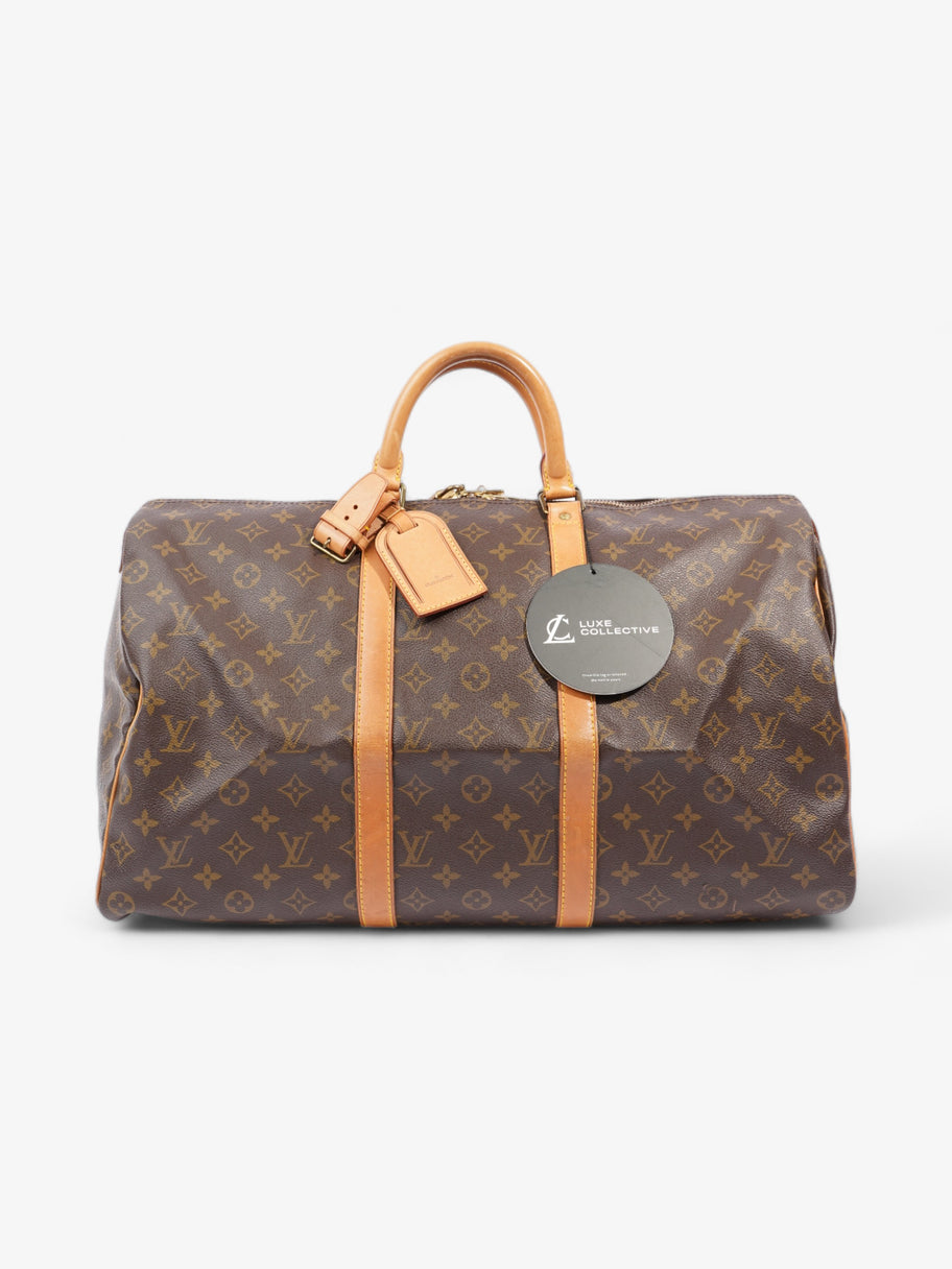 Keepall Monogram Coated Canvas 50 Image 8