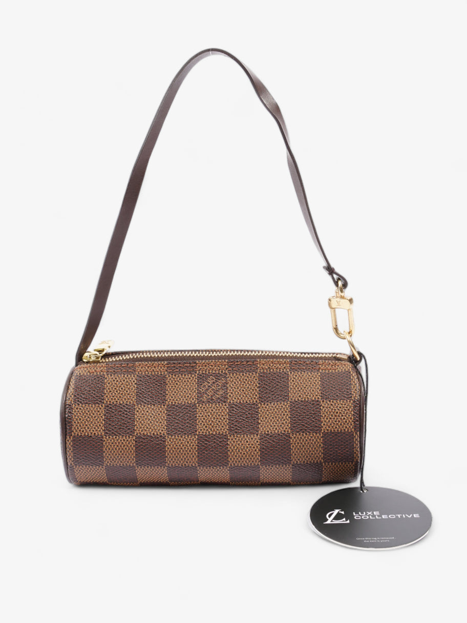 Papillon Damier Ebene Coated Canvas Mini Image 8