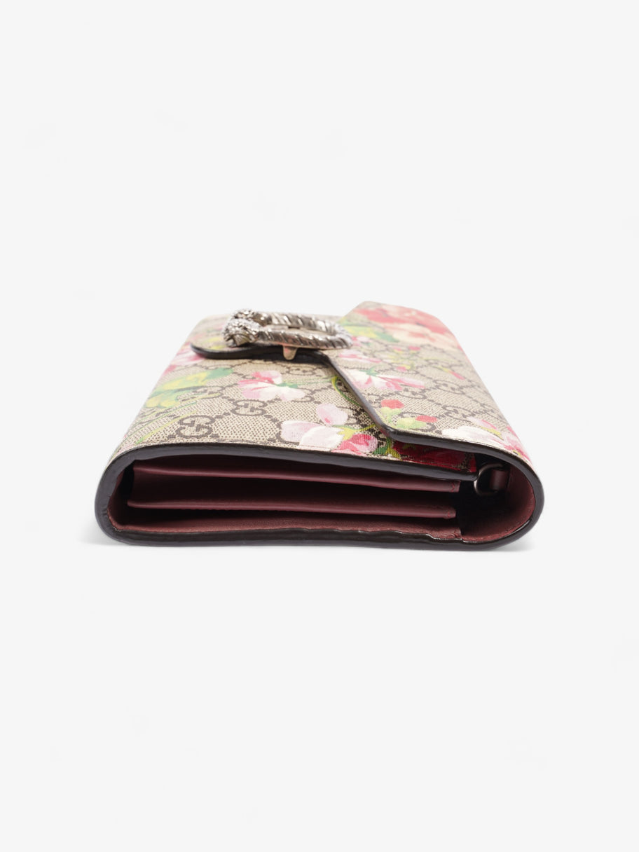 Dionysus Chain Wallet GG Supreme Floral Coated Canvas Image 3