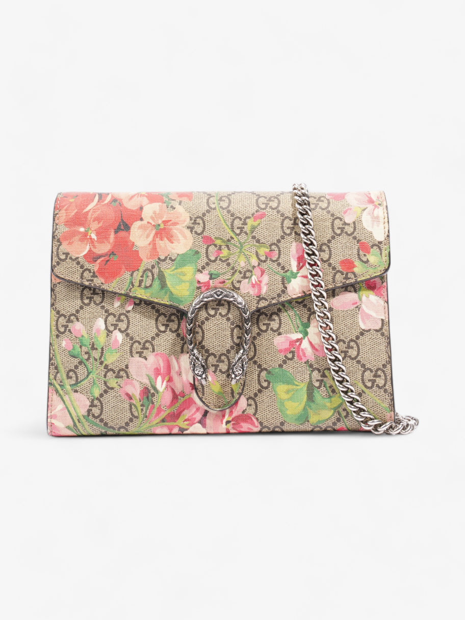 Dionysus Chain Wallet GG Blooms Supreme Canvas Luxe Collective