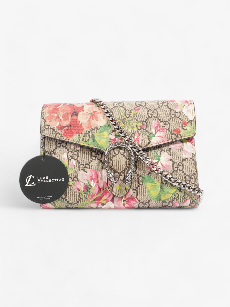 Dionysus Chain Wallet GG Blooms Supreme Coated Canvas Image 9