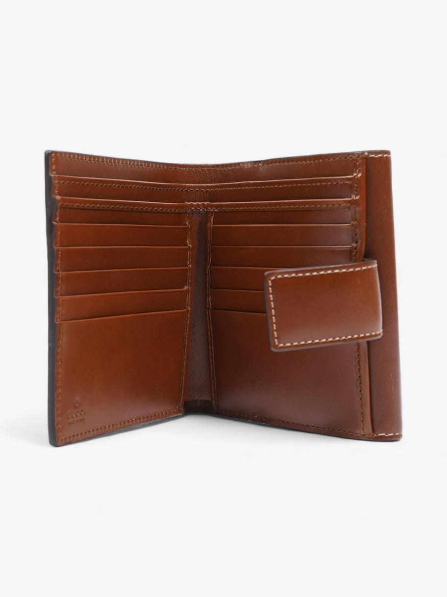 French Flap Wallet GG Supreme / Brown Canvas Image 8