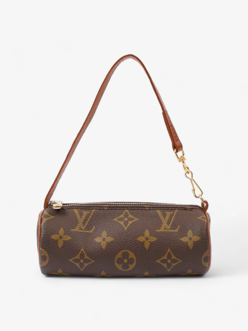  Papillon Monogram Coated Canvas Mini