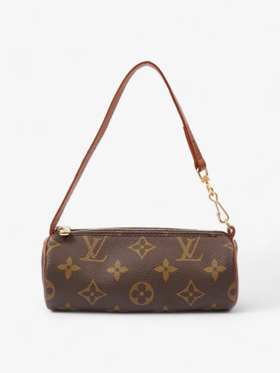 Papillon Monogram Coated Canvas Mini Image 1