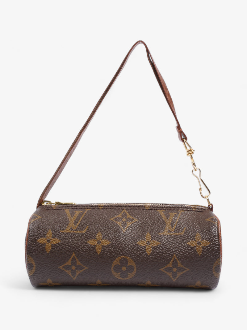  Papillon Monogram Coated Canvas Mini