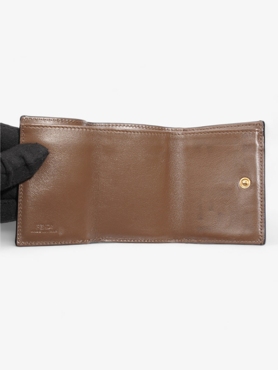 Micro Trifold Brown Leather Image 8