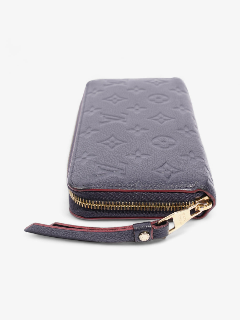 Louis Vuitton Zippy Wallet Navy Empreinte Leather Image 4