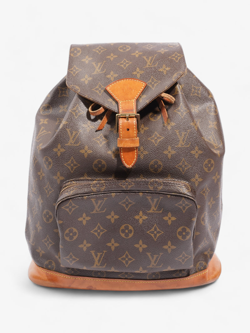  Montsouris Monogram Coated Canvas GM