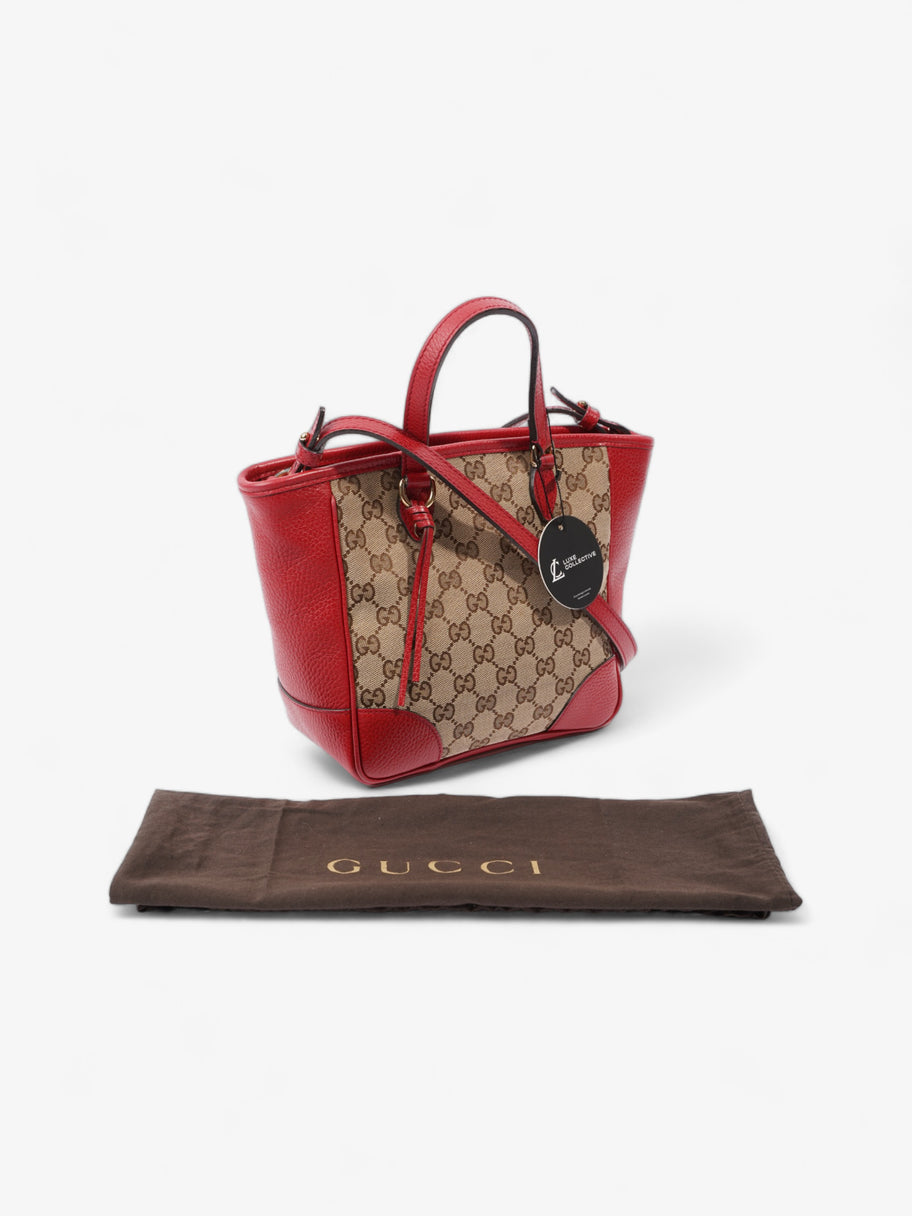 Bree Tote GG Supreme / Red Canvas Small Image 8