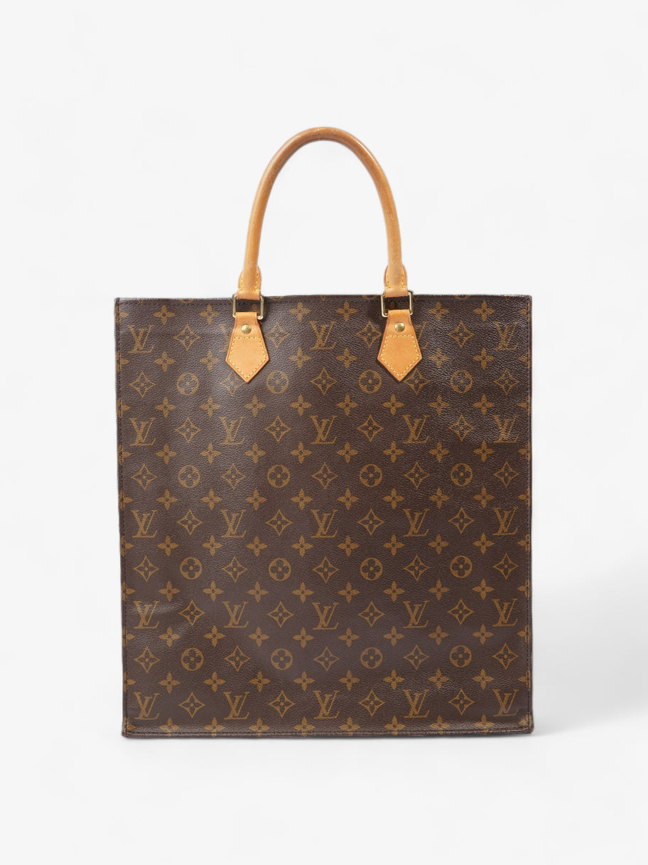 Sac Plat Monogram Coated Canvas Image 1