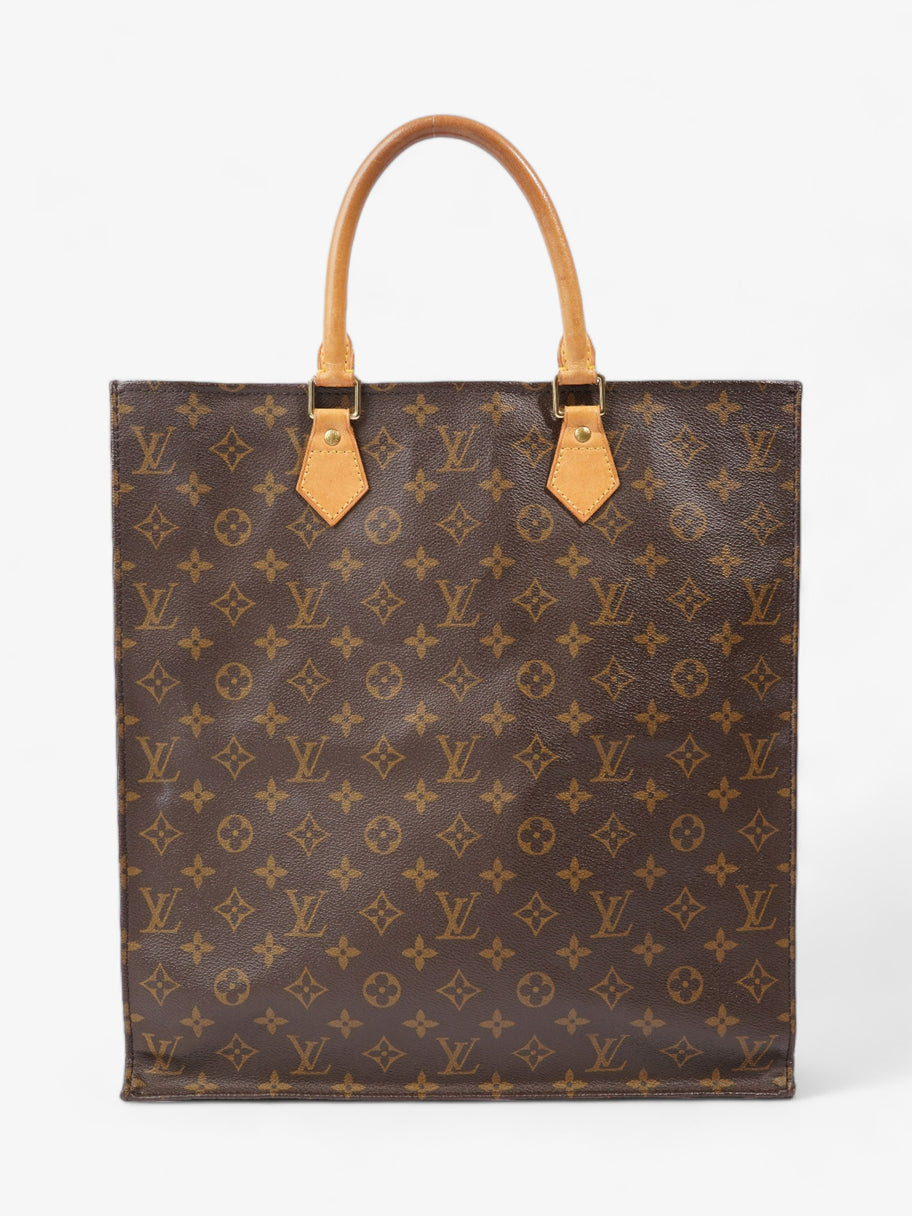 Sac Plat Monogram Coated Canvas Image 4