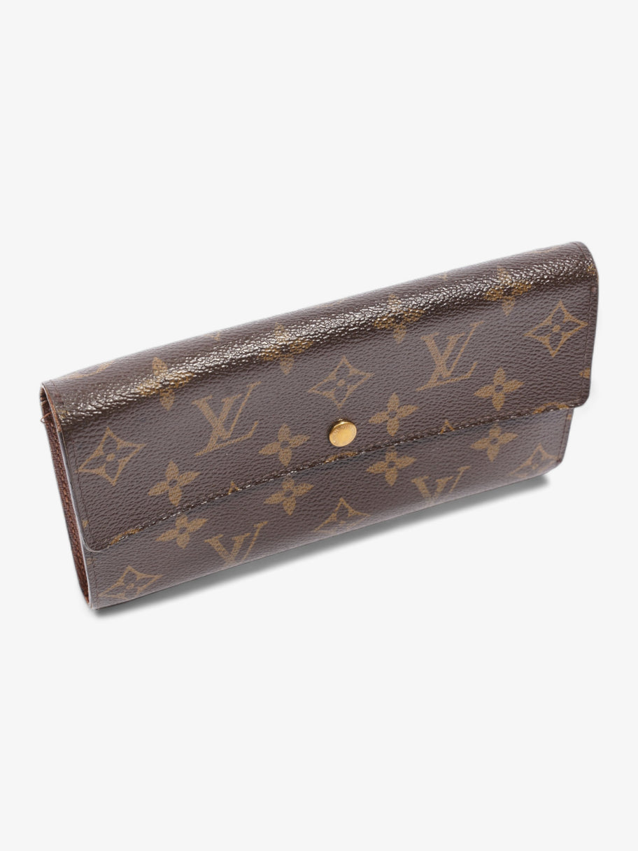 Louis Vuitton Sarah Wallet Monogram Coated Canvas Image 6