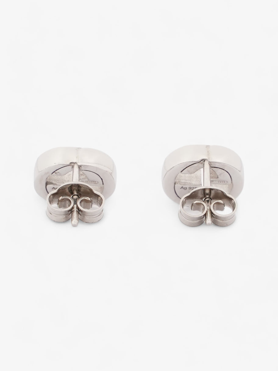 Gucci Interlocking Earrings Silver Silver Sterling Image 2