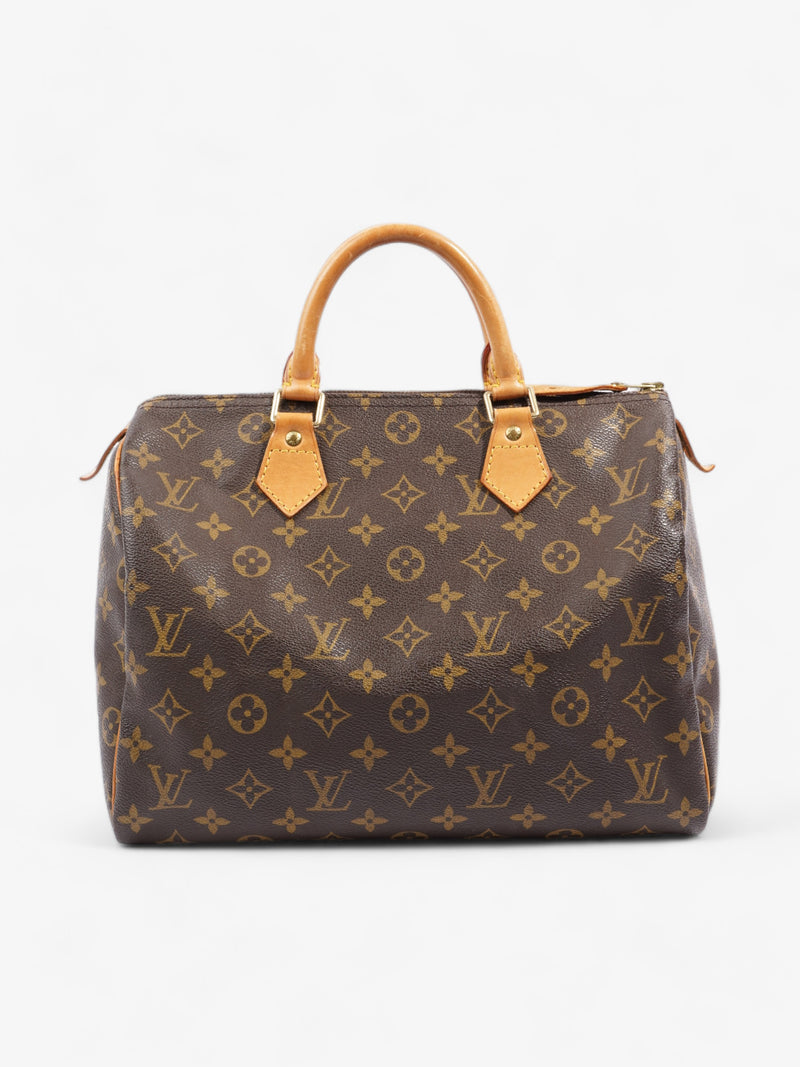  Speedy Monogram Coated Canvas 30