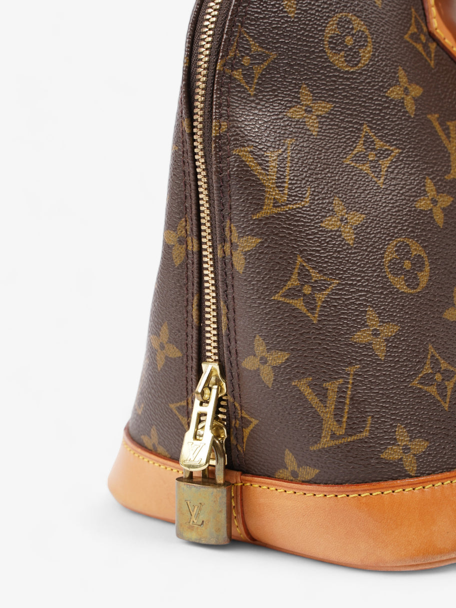 Louis Vuitton Alma Monogram Coated Canvas PM Image 8