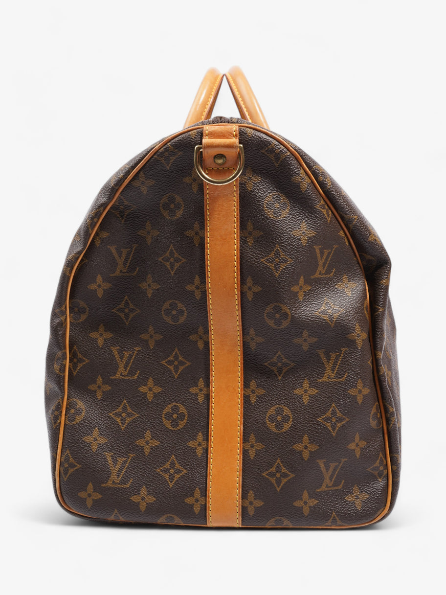 Keepall Bandouliere Monogram Coated Canvas 55 Image 3